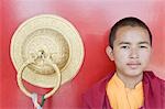 Portrait of a monk, Bodhgaya, Gaya, Bihar, India