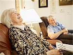 Elderly Couple in Retirement Home