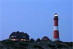 Lighthouse, Hoernum, Sylt, North Frisian Islands, Nordfriesland, Schleswig-Holstein, Germany