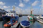 Port, liste, Sylt, îles de la Frise du Nord, Nordfriesland, Schleswig-Holstein, Allemagne