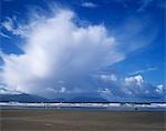 Zoll-Touristen am Strand, Strand, Halbinsel Dingle, County Kerry, Irland