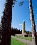 Round Tower, Ulster History Park, Near Omagh, Co Tyrone, Ireland