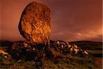 Waterville, County Kerry, Ireland; Eightercua standing stone