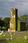 Enniseag Church, County Kilkenny, Ireland; Historic church and cemetery