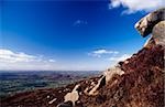 Volcanic ring dyke, Slieve Gullion, County Armagh, Northern Ireland