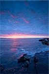 Killala Bay, Co Sligo, Ireland; Bay at sunset
