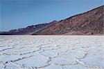 Badwater, comté d'Inyo, Death Valley National Park, Californie, USA