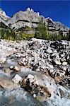 Gebirgsbach, Banff Nationalpark, Alberta, Kanada