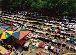 Muslims praying, Kuala Lumpur, Malaysia