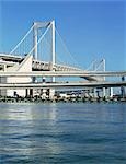 Rainbow Bridge, Tokyo, Japan