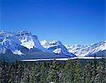 Les montagnes Rocheuses, Parc National Banff, Canada