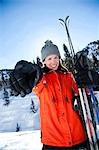 Female skier