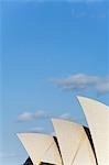 Les arcs emblématiques de l'opéra de Sydney. Inspiré par les feuilles de palmier et couverte par plus de 1 million de suédois faits de carreaux l'opéra est l'un des points de repère plus reconnues au monde.