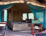 Tente de luxe, safari mobile Abercrombie & Kent.