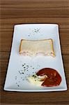 Sandwich au fromage et jambon