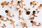 Large Group of Babies, montage