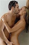 Naked Couple in Shower