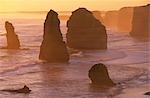 Australia, Victoria, Great Ocean Road, Twelve Apostles at sunset