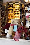 Hats and Sunglasses at Second Hand Store