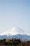 Mt. Fuji vu du lac Kawaguchi