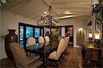 Luxury interior design, dinning room