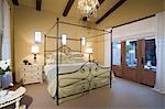Bedroom in luxurious residence
