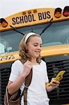 Student Text Messaging by School Bus