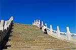 A steeply arched bridge on Lake Kunming,The Summer Palace,Yihe Yuan,Beijing,China