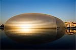 China,Beijing. The National Grand Theatre Opera House known as The Egg and designed by French architect Paul Andreu.