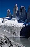 Tours du Paine, Parc National de Torres del Paine, Chili.