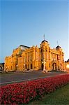 Croatian National Theatre Neobaroque Architecture dating from 1895 Flower Display