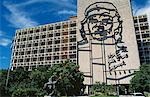 Wall decoration of Che Guevara,Revolutionary Square,Havana,Cuba