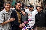 Characters in the market on Sharia El Muski near Khan el-Khalili,Cairo,Egypt