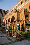 The luxurious Marriott Hotel in Cairo. Standing in the fashionable district of Zamalek,it is built around the lavish 19th century Gezira Palace,built for the opening of the Suez Canal.
