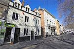 The Eagle and Child pub in Oxford. During the 1950s and 1960s,CS Lewis and JRR Tolkein would meet here,along with their circle of literary friends known as The Inklings to read and discuss their latest work,including the Chronicles of Narnia and The Lord of the Rings.