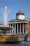The National Gallery in Trafalgar Square.