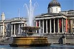 Die National Gallery am Trafalgar Square.