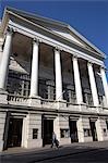 The facade of the Royal Opera House in Covent Garden