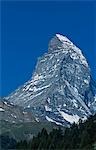 Switzerland,Valais,Zermatt. The Matterhorn (4477m).