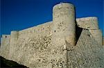 Probably the most celebrated of Crusader castles,the 12th century fortress,Krak des Chevaliers [aka Qalaat al-Husn],was built by the Knights Hospitaller and occupied a prime strategic position.
