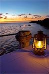 Sunset Dining on the Jetty,Fundu Lagoon Resort,Pemba Island,Zanzibar,East Africa