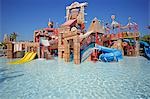 United Arab Emirates,Dubai,The Atlantis Palm Hotel. The 'Splashers Children Play Area' of Aquaventures Water Park.