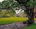 The Sundial Terrace, Glin Castle, Co LImerick, Ireland