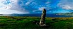 Ogham Stone, Dunmore Head, Dingle Peninsula, Co Kerry, Ireland