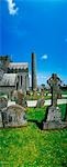 St. Canice's Kathedrale, Kilkenny Stadt, County Kilkenny, Irland; Historischen Kathedrale und Friedhof