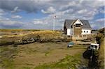 Pier Helvick Head, comté de Waterford, Irlande ; Station de sauvetage