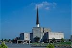 Basilica Of Our Lady Of Ireland, Knock, Co Mayo, Ireland;  Pilgrimage site where some Catholics believe that in 1879 there was an apparition of the Virgin Mary