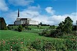 Basilica Of Our Lady Of Ireland,Knock,Co Mayo,Ireland;View of church