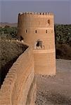 The watchtower of the old fort in the village of Afi Sefalah