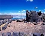 Inca burial chamber (chullpa).